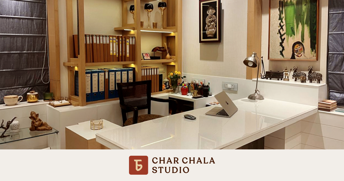 Char Chala Studio Office | Interior Design, Kolkata 2025